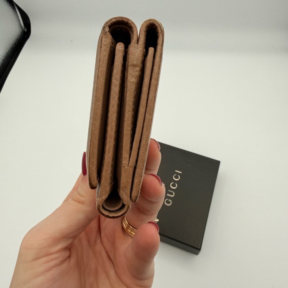 Gucci Brown Leather Wallet - Picture 3 of 10